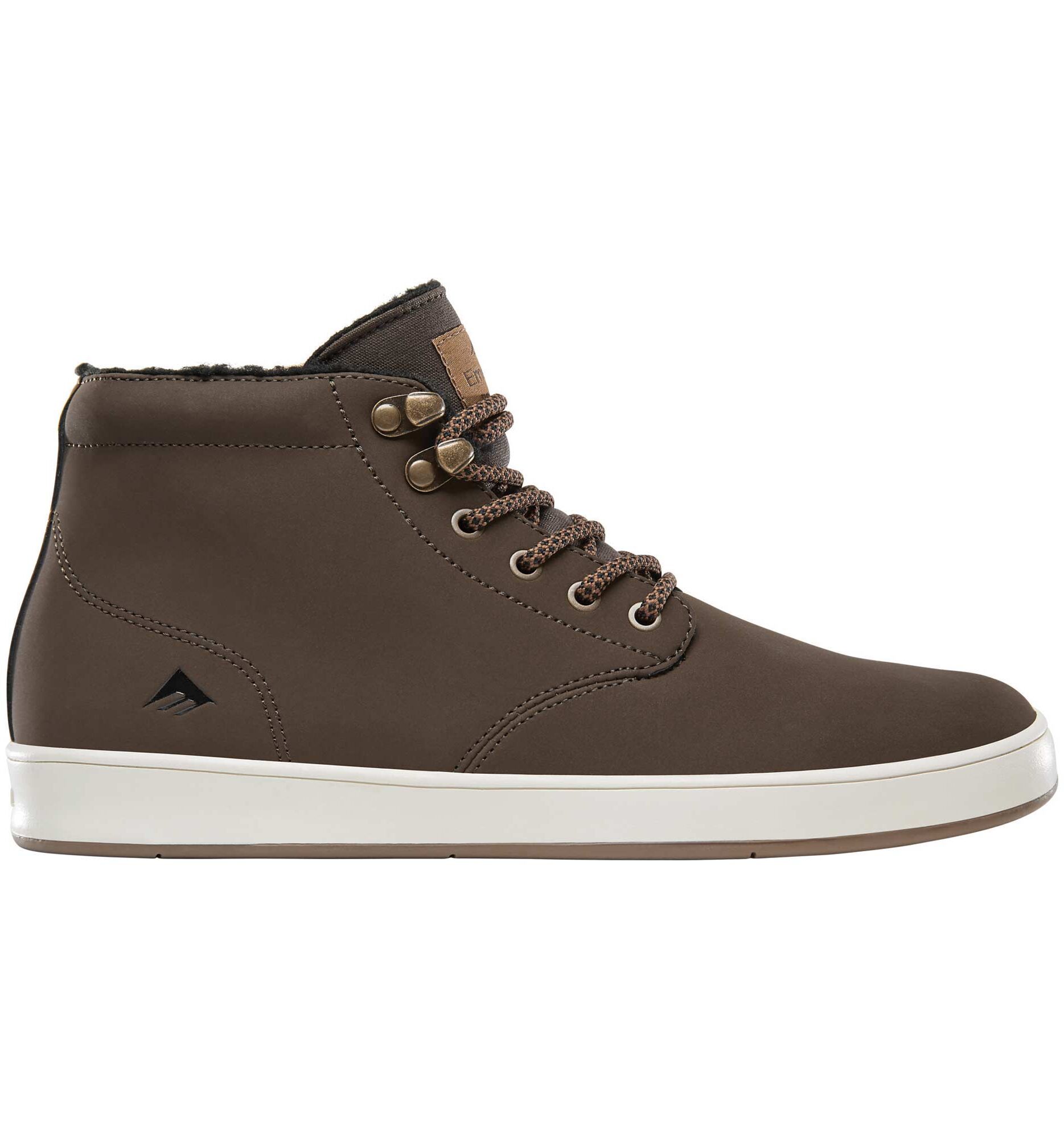 EMERICA Shoe ROMERO LACED HIGH bro brown EMERICA Shoe ROMERO LACED HIGH bro, brown 7½