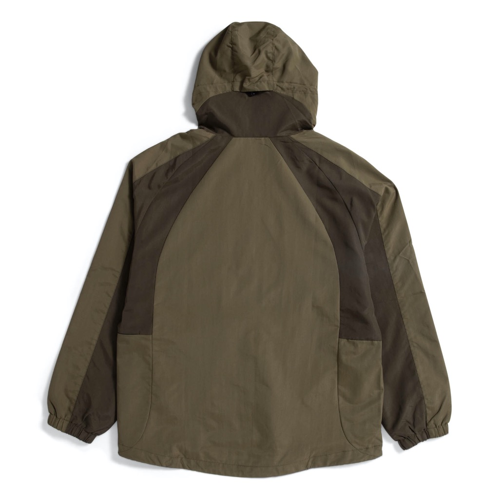 HUF Set Shell Jacket - olive XXL