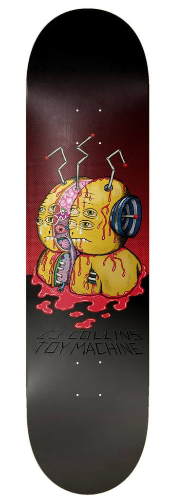Toy Machine Collins Split Pro Skateboard Deck 8.5
