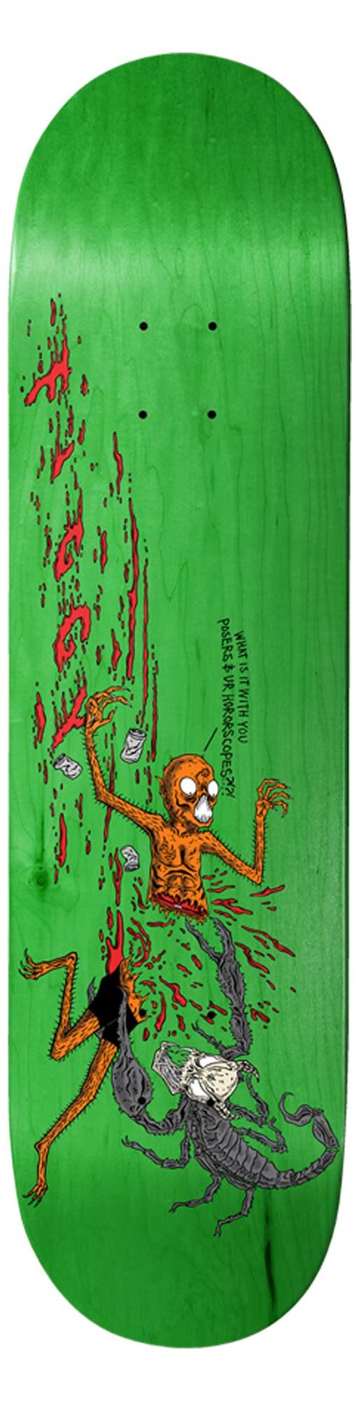 BAKER Deck WIZARDRY JF 8.125, green 8.1 BAKER Deck WIZARDRY JF 8.125, green 8.1