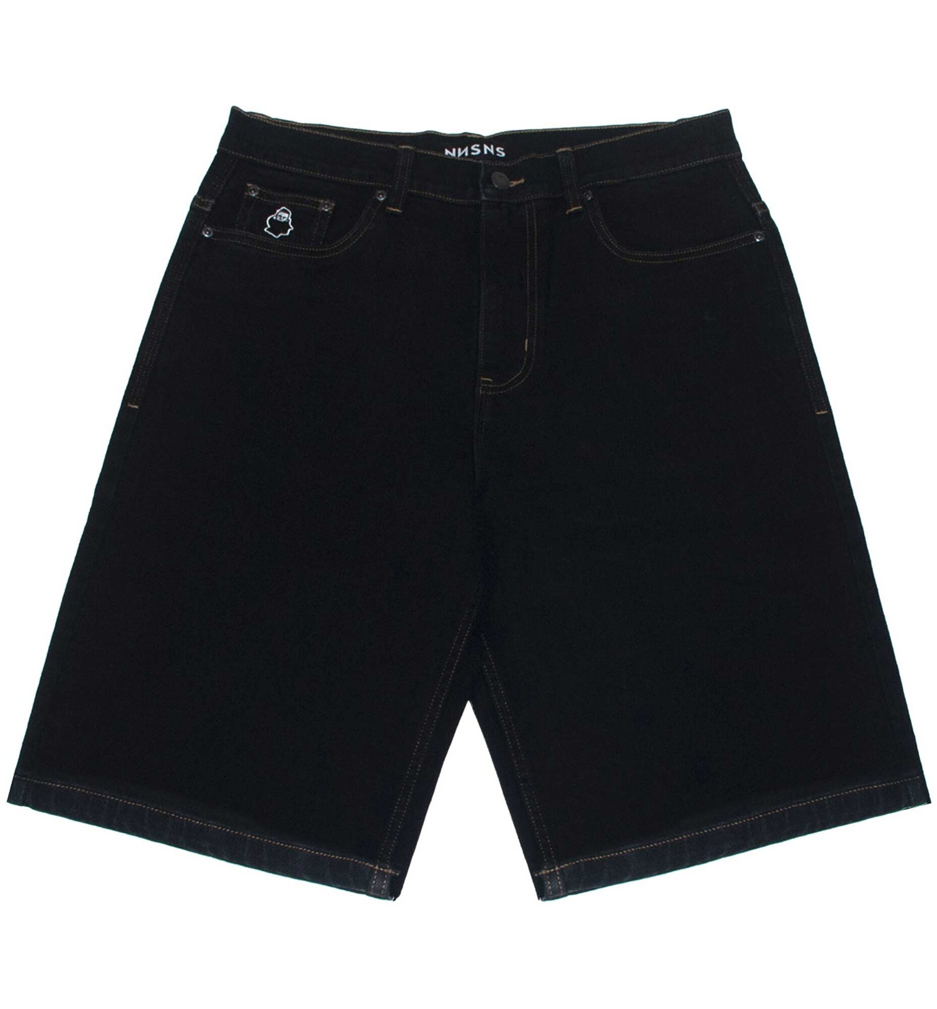 NNSNS Pant Short BIGGERFOOT JORT, black stone stretch 25