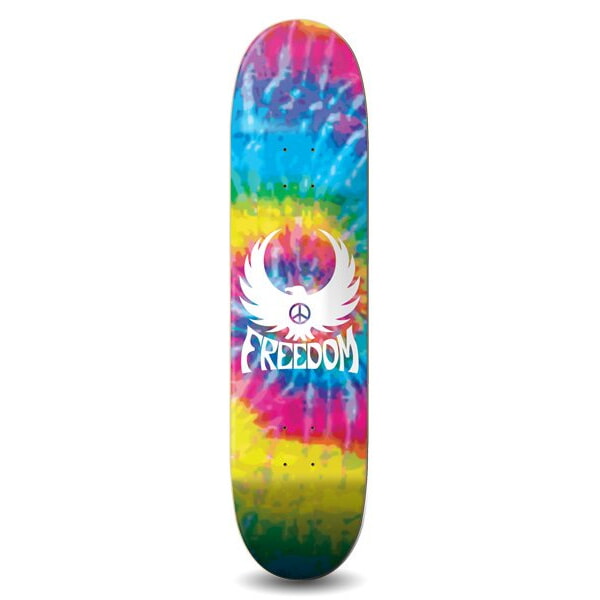 Freedom Freebird Tie-dye Skateboard Deck 