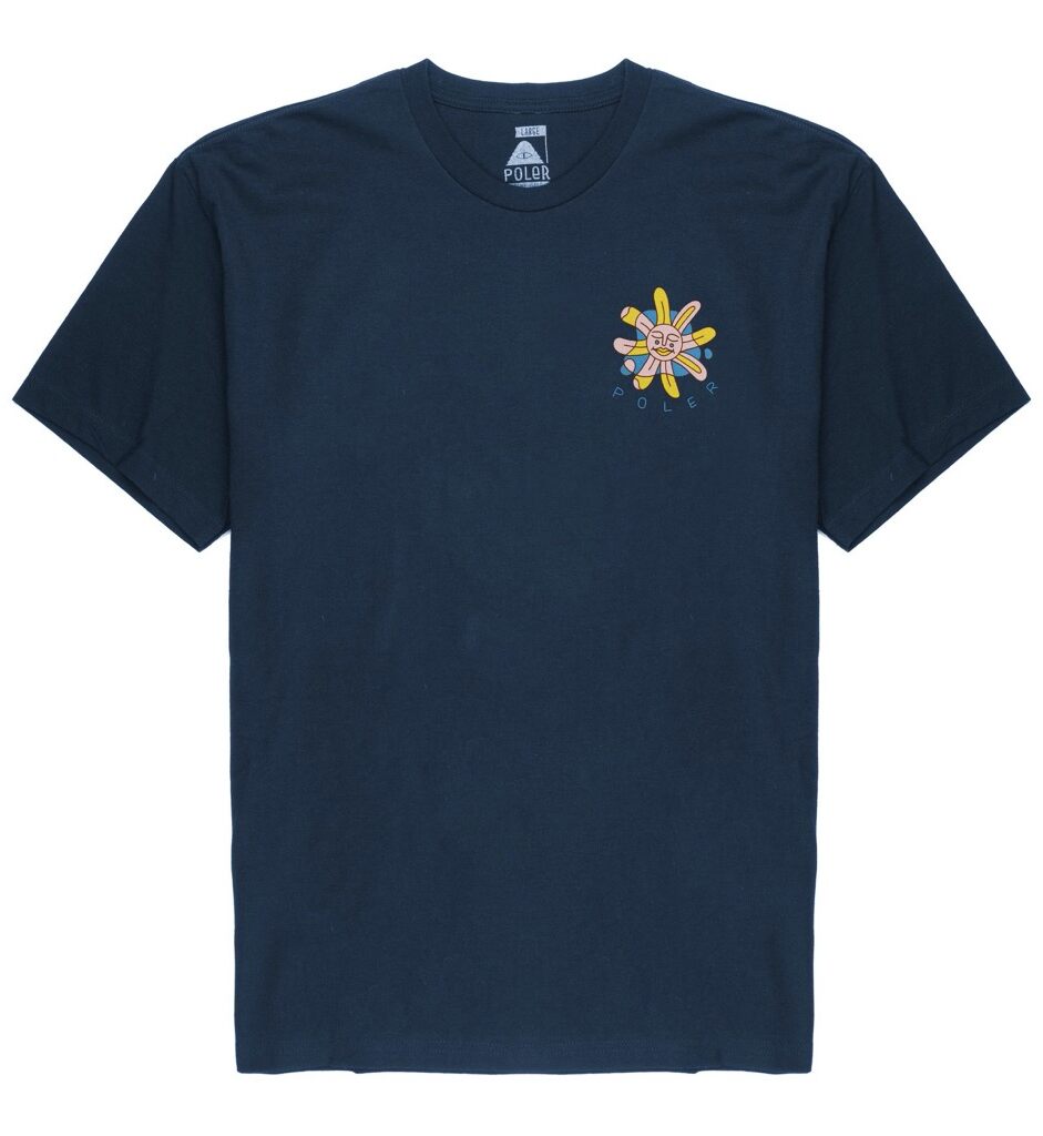 Poler Dozy Daisy T-Shirt - navy M