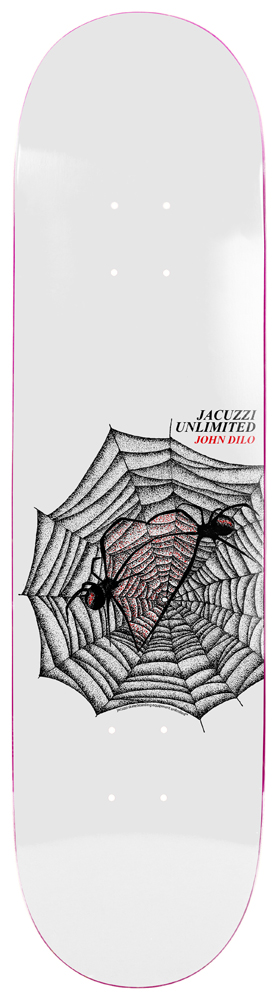 Jacuzzi Skateboard Deck John Dilo Evil Jacuzzi Skateboard Deck John Dilo Evil