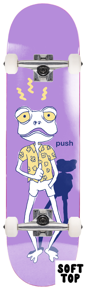 Push Komplettboard Froggy Sketch Soft Top 6,75