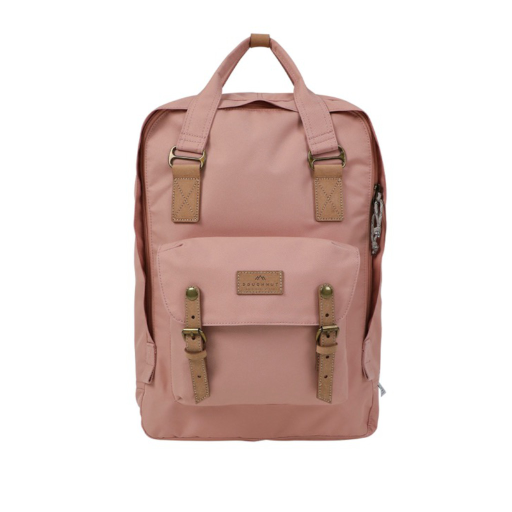 Doughnut Macaroon Large Reborn Backpack - pink