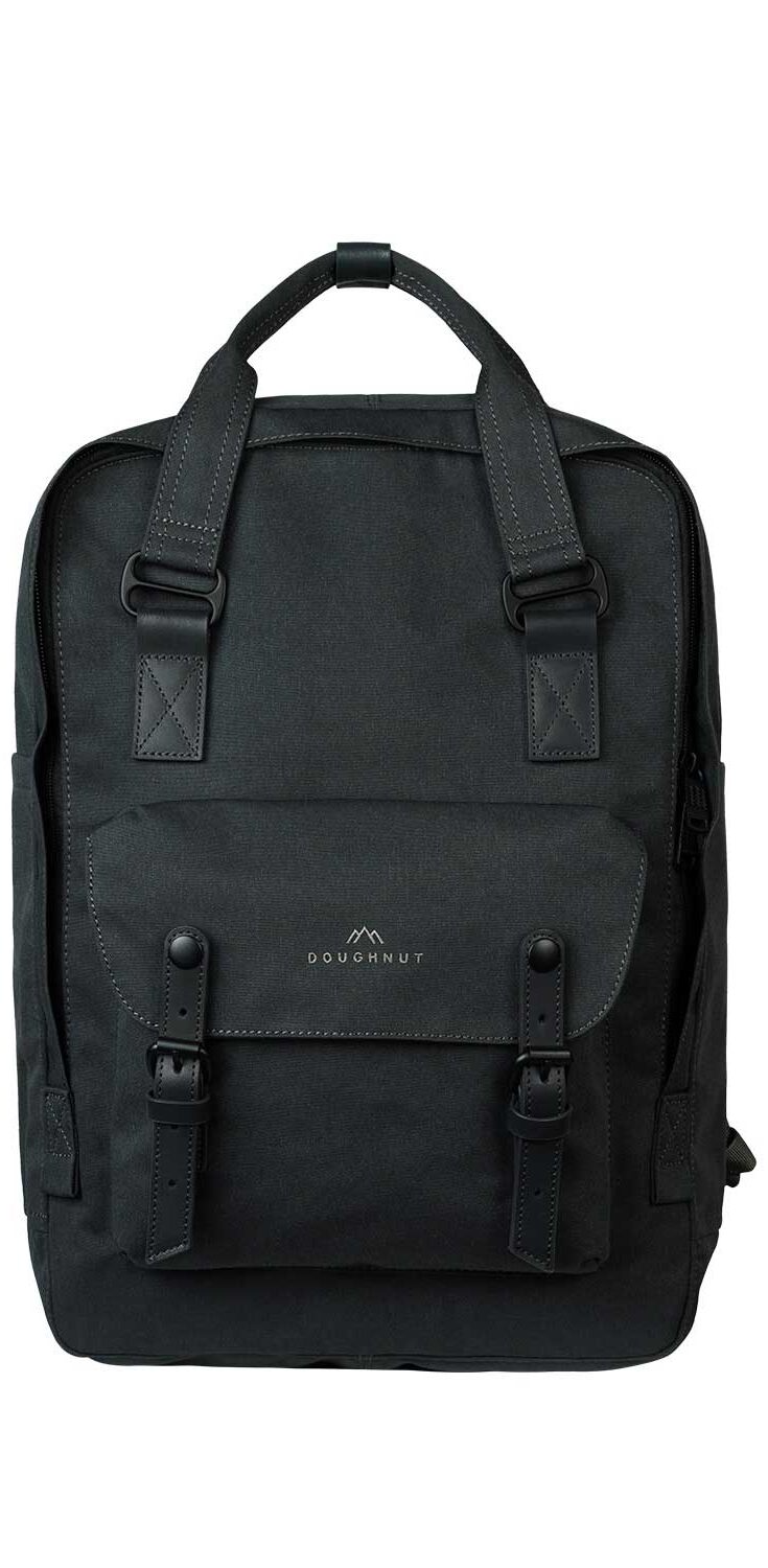 Doughnut Macaroon Large Meditative Dark Rucksack - ground