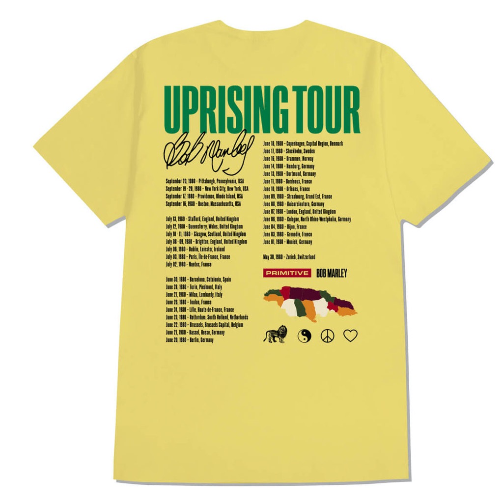 Primitive Uprising T-Shirt - banana XXXL