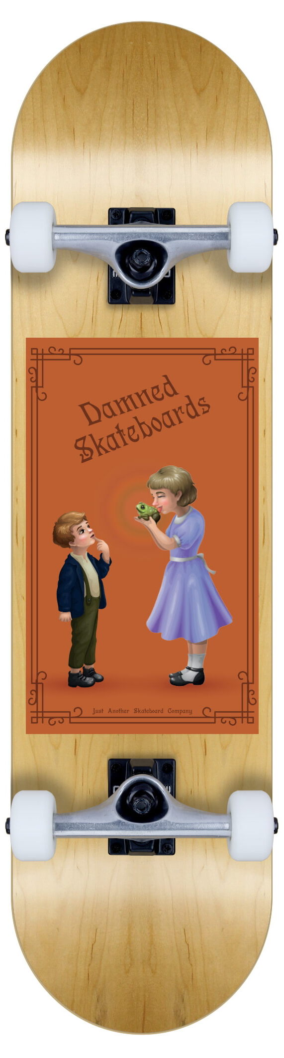 Damned Complete Skateboard Toad Licker Damned Complete Skateboard Toad Licker