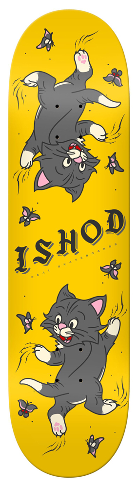 Real Skateboard Deck Wair Kitten Scratch TT 8,00