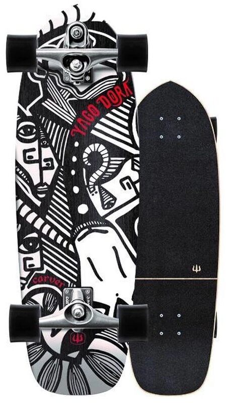 Carver SkateboardsYago Skinny Goat Surfskate C7 30.75 Carver SkateboardsYago Skinny Goat Surfskate C7 30.75