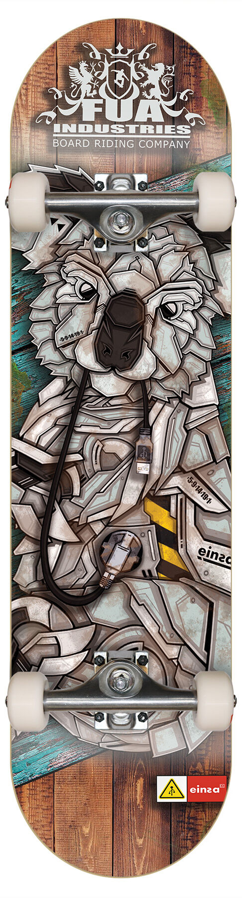 FUA Koala Kinder-Skateboard 7.3