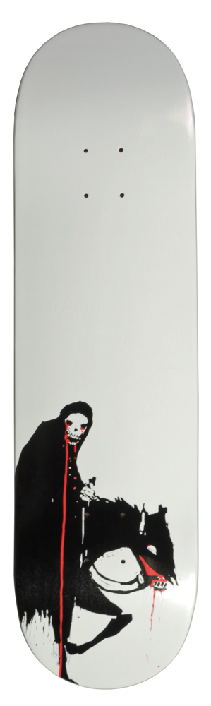 Zero Skateboard Deck Cole Death Lurks 8,25 Zero Skateboard Deck Cole Death Lurks 8,25