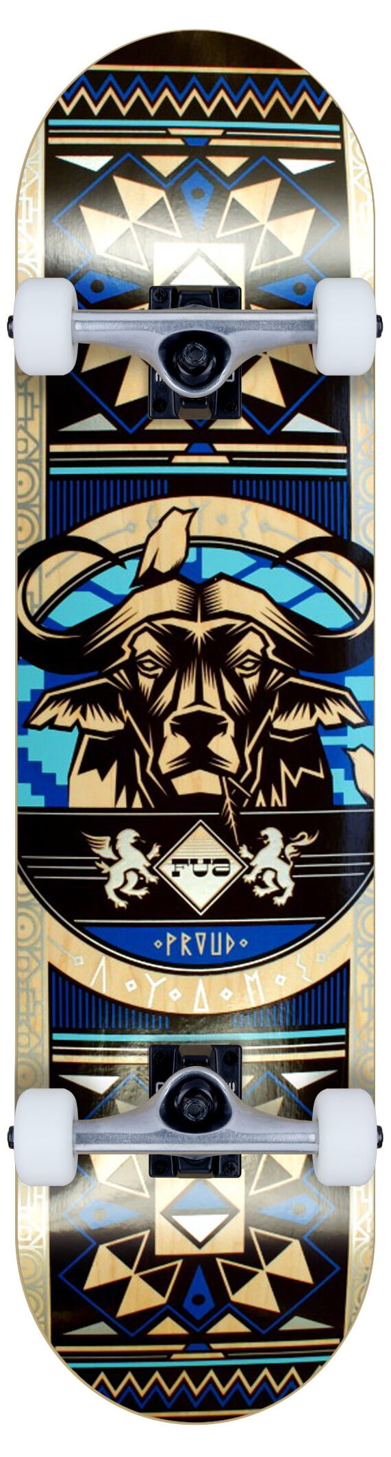 FUA complete set Skateboard Buffalo blue FUA complete set Skateboard Buffalo blue