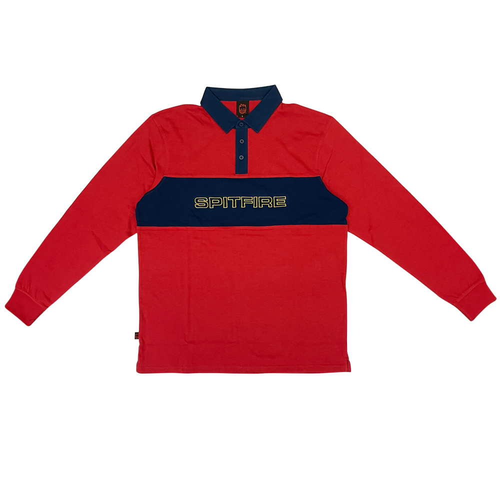 29167023-521-S-1 Oberteil Spitfire Geary Rugby L/S Red/Navy S