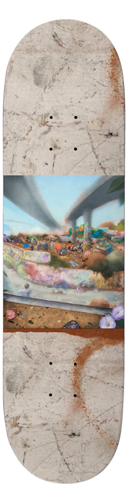 BAKER Deck WASTELAND PARADISE TF 8.25, grey 8.2