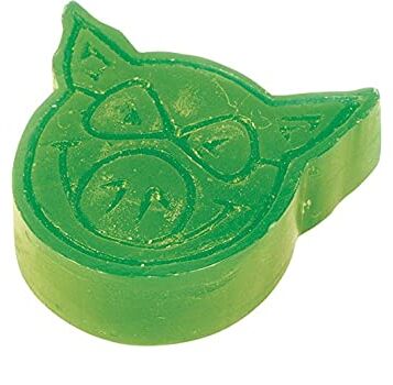 Pig Head Curb Wax green