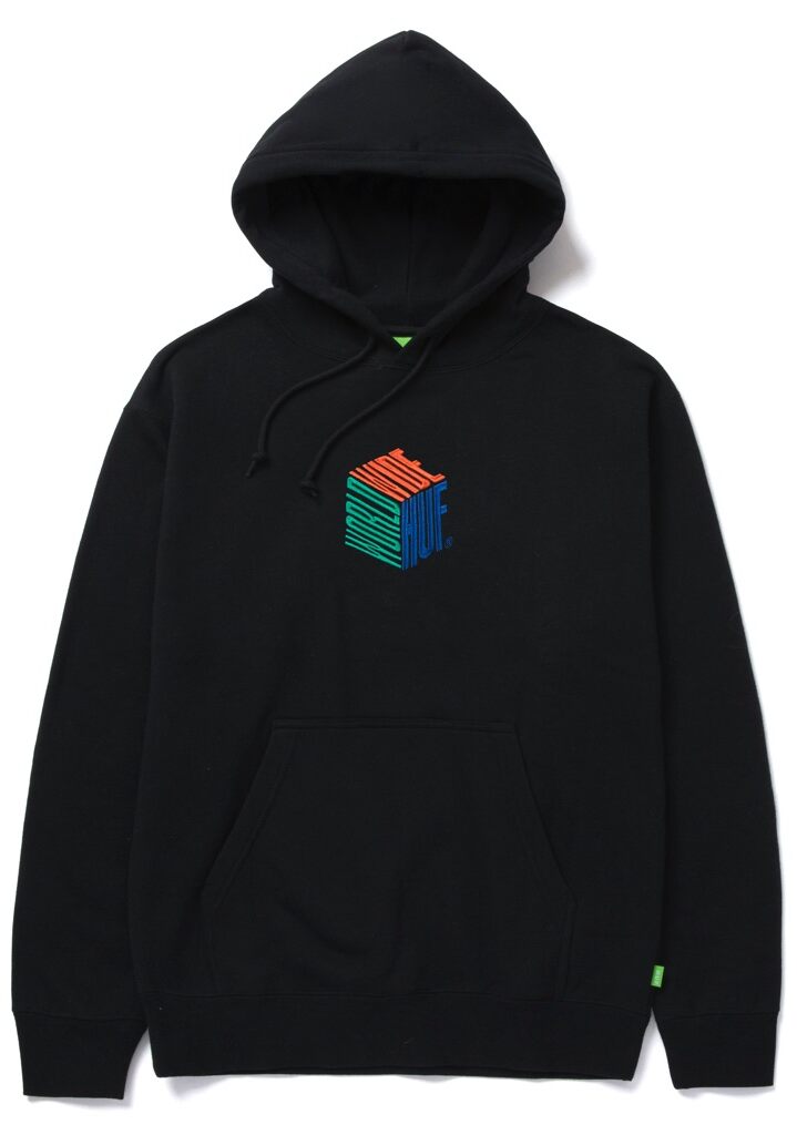 HUF Dimensions Hoodie - black L HUF Dimensions Hoodie - black XXL