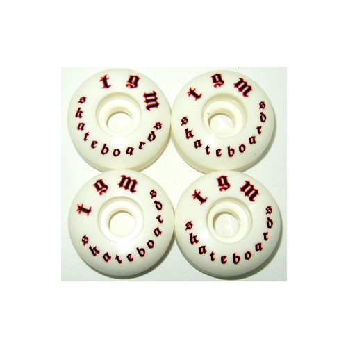 Blank Skateboard Rollen TGM Weiss 99A 52mm