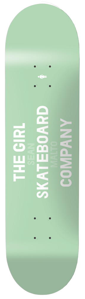 12410290-1 Girl Skateboard Deck Malto Sans 8,30