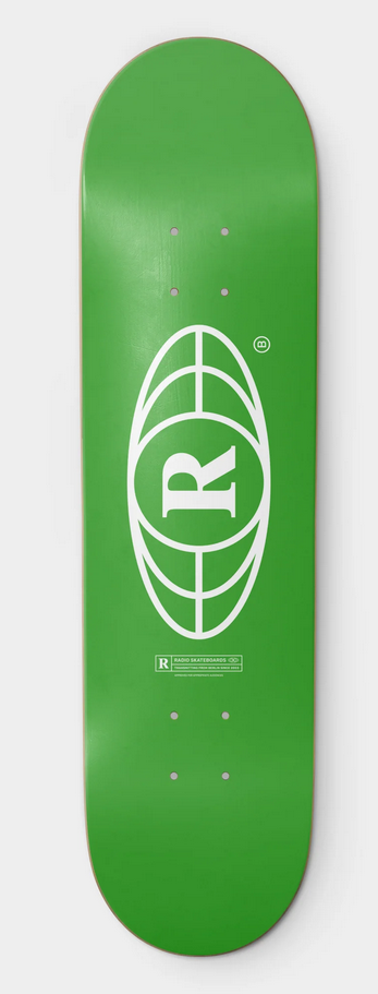 Radio R Rated Skateboard Deck 8.00 Radio R Rated Skateboard Deck 8.50