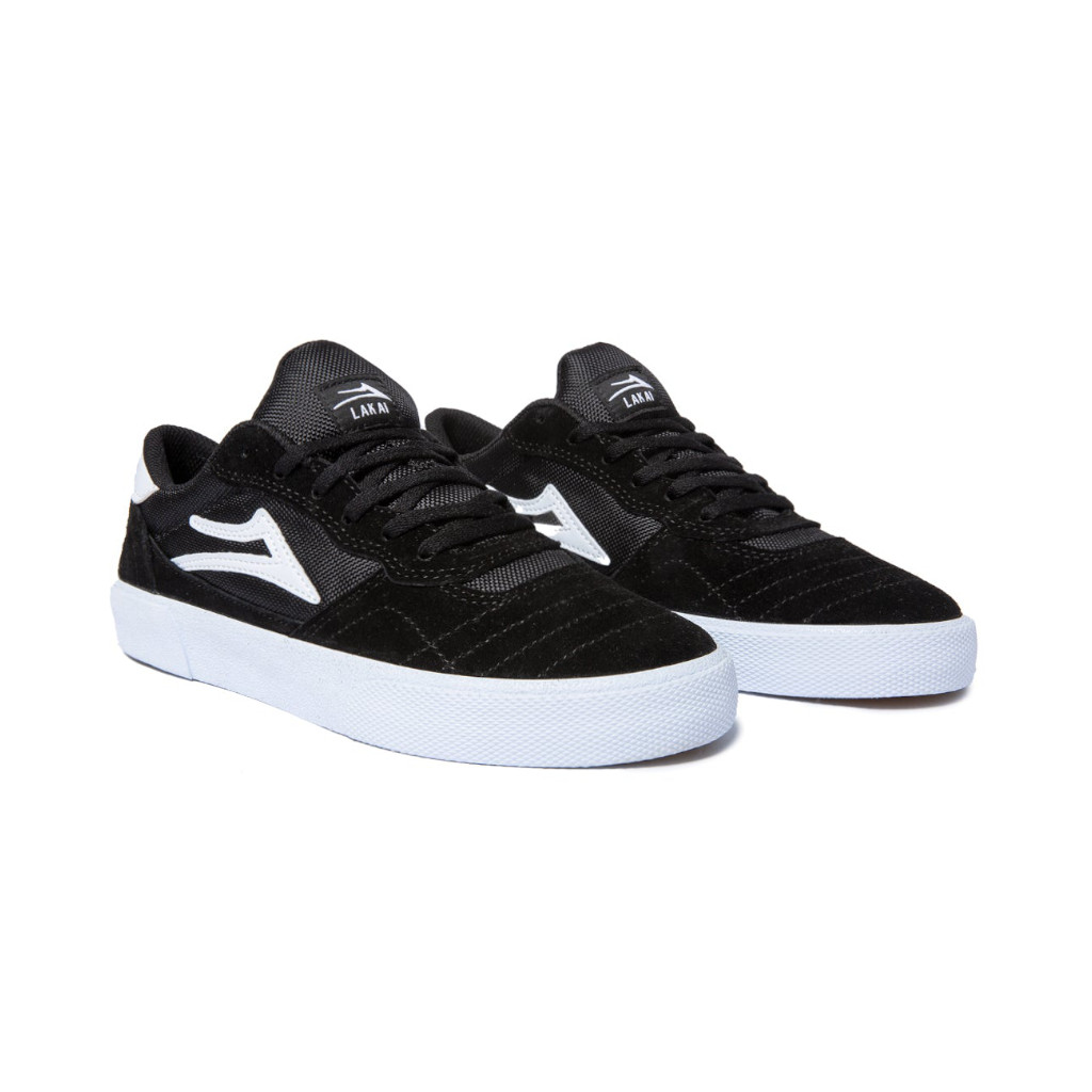 Lakai Cambridge suede Schuhe - black white US 14
