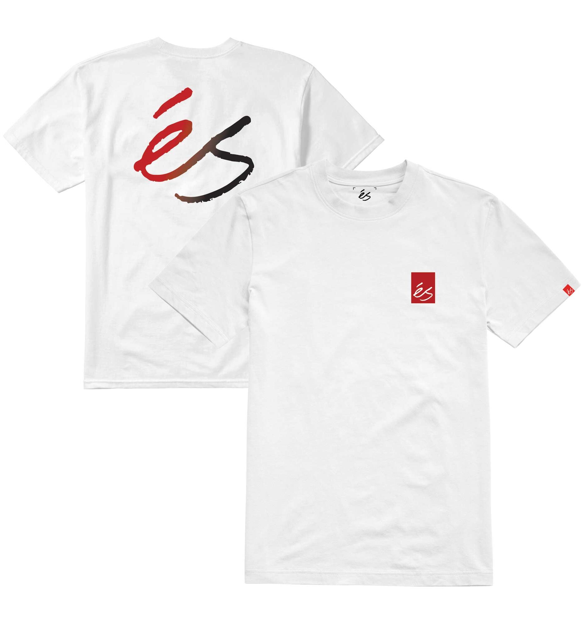 eS SKB T-Shirt TEAM FADE white eS SKB T-Shirt TEAM FADE, white S