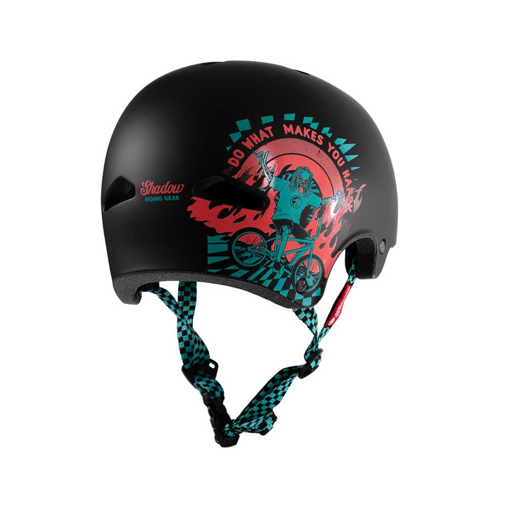 Shadow Riding Gear Featherweight Helmet - Big Boy V2 matte black - L/XL