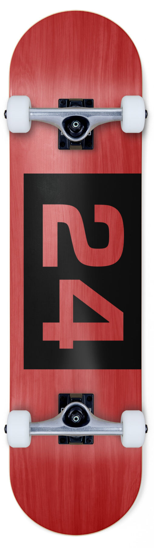 Skateshop24 komplett Skateboard - 24 black 8.50