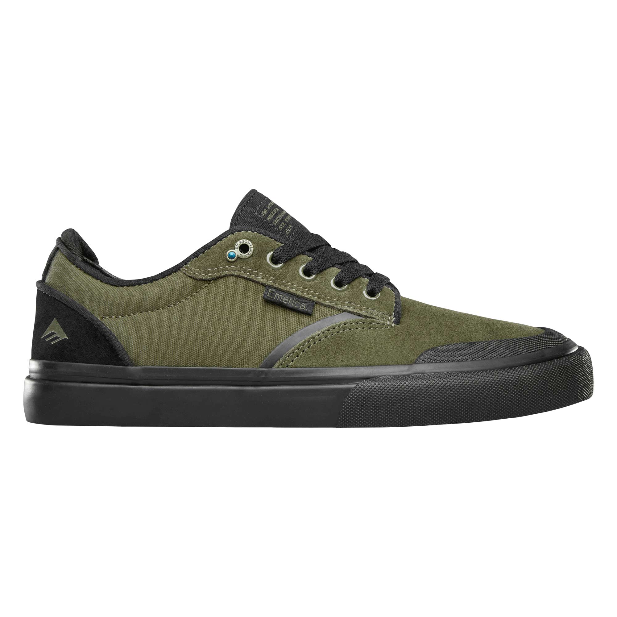 EMERICA Shoe DICKSON X SIX FEET ABOVE od bla od black