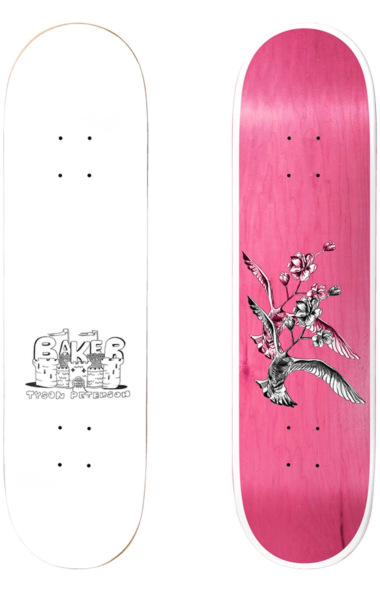BAKER Deck FRENZ TP 8.125, pink 8.1 BAKER Deck FRENZ TP 8.125, pink 8.1
