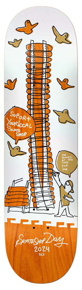 DLX Skateboard Deck Keepers SSD 24 8,5