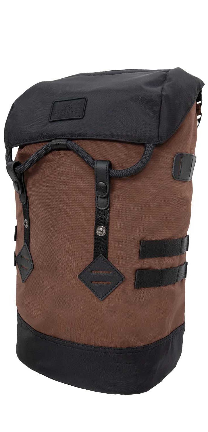 Doughnut Colorado Go Wild Series Rucksack - black x brown Doughnut Colorado Go Wild Series Rucksack - black x brown