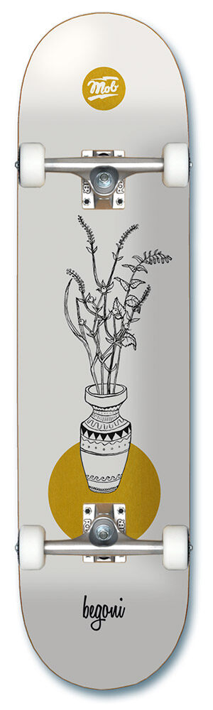 MOB Skateboards x Begoni Vase complete board - 8.5 MOB Skateboards x Begoni Vase complete board - 8.5