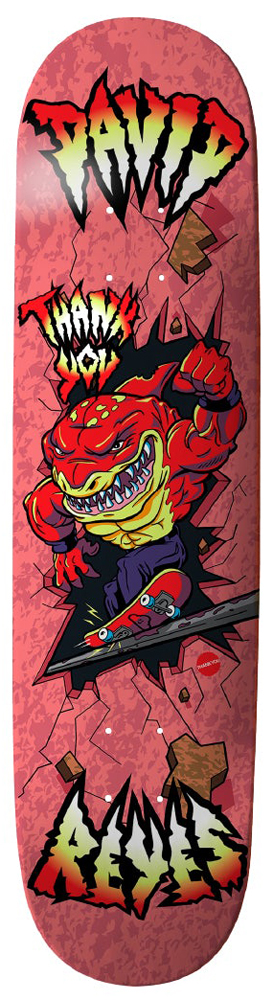 Deck Thank You Reyes Shark Tooth 8,00 Deck Thank You Reyes Shark Tooth 8,00