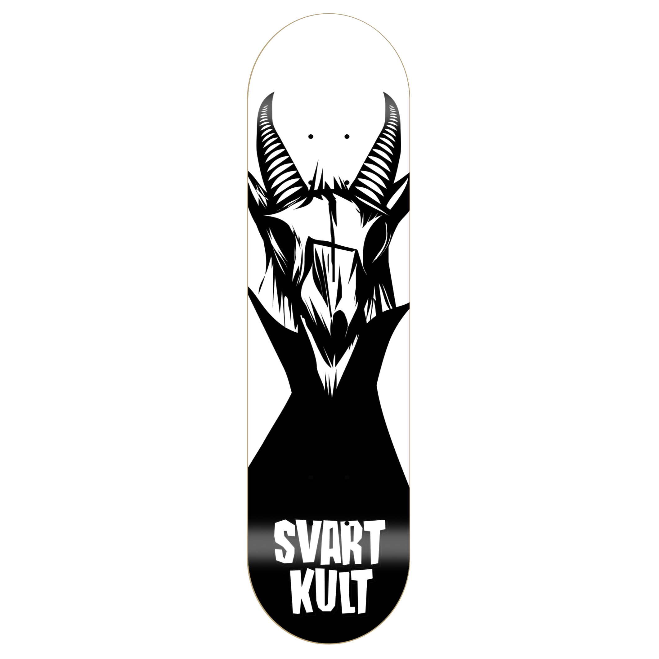 Black Kult Vrag Skateboard Deck