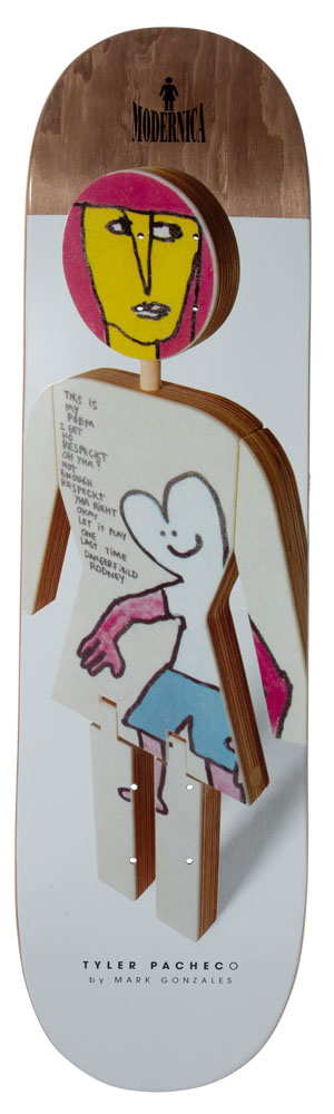 Girl Skateboard Deck Pacheco Modernica 8,375
