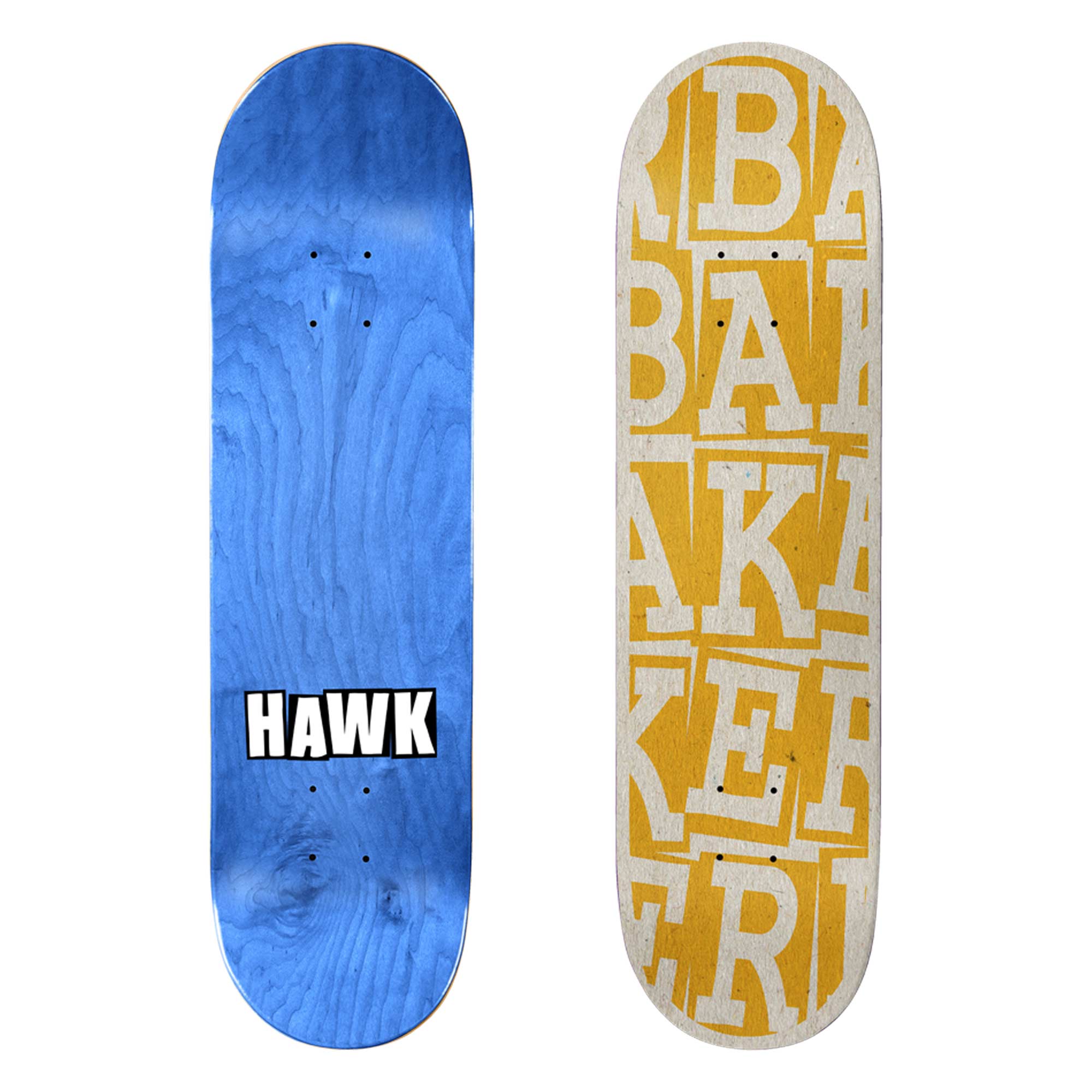 BAKER Deck RIBBON STACK RH 8.2 B2, yellow 8.2