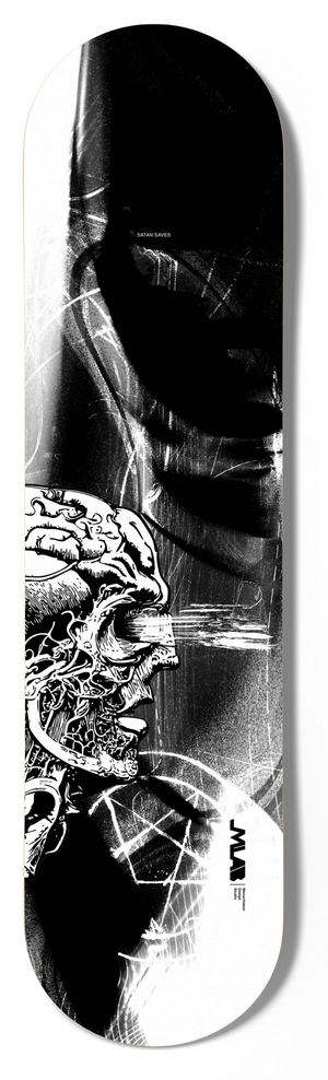 MLAB Satan Skateboard Deck MLAB Satan Skateboard Deck 8.75