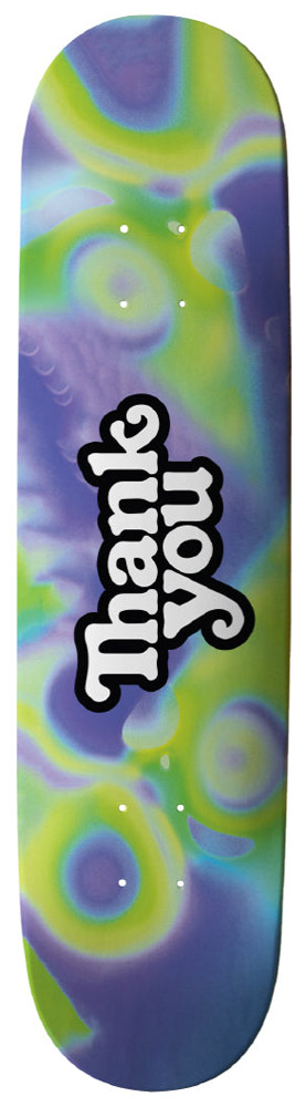 Deck Thank You Warped Logo 8,38