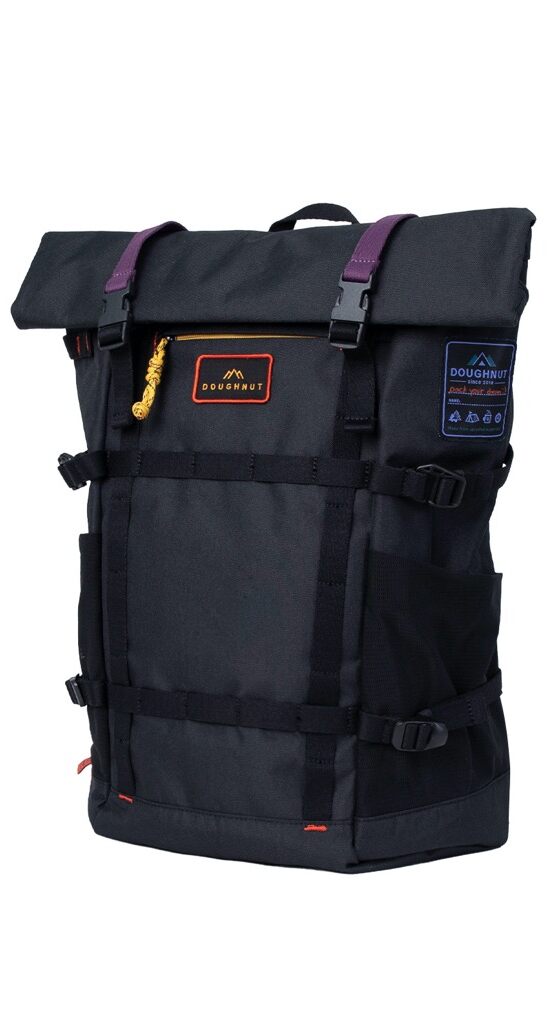 Doughnut Paratrooper Happy Camper Series Rucksack - black