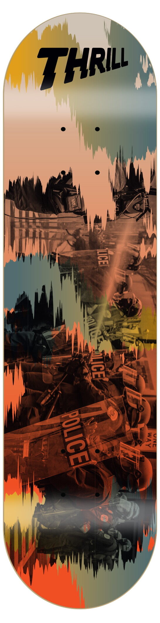 Thrill Skateboard Deck Riot Squad