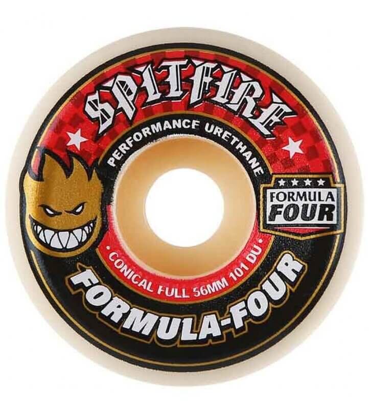 Spitfire Skateboard Wheels F4 Conical Full 101A 56mm Spitfire Skateboard Wheels F4 Conical Full 101A 56mm