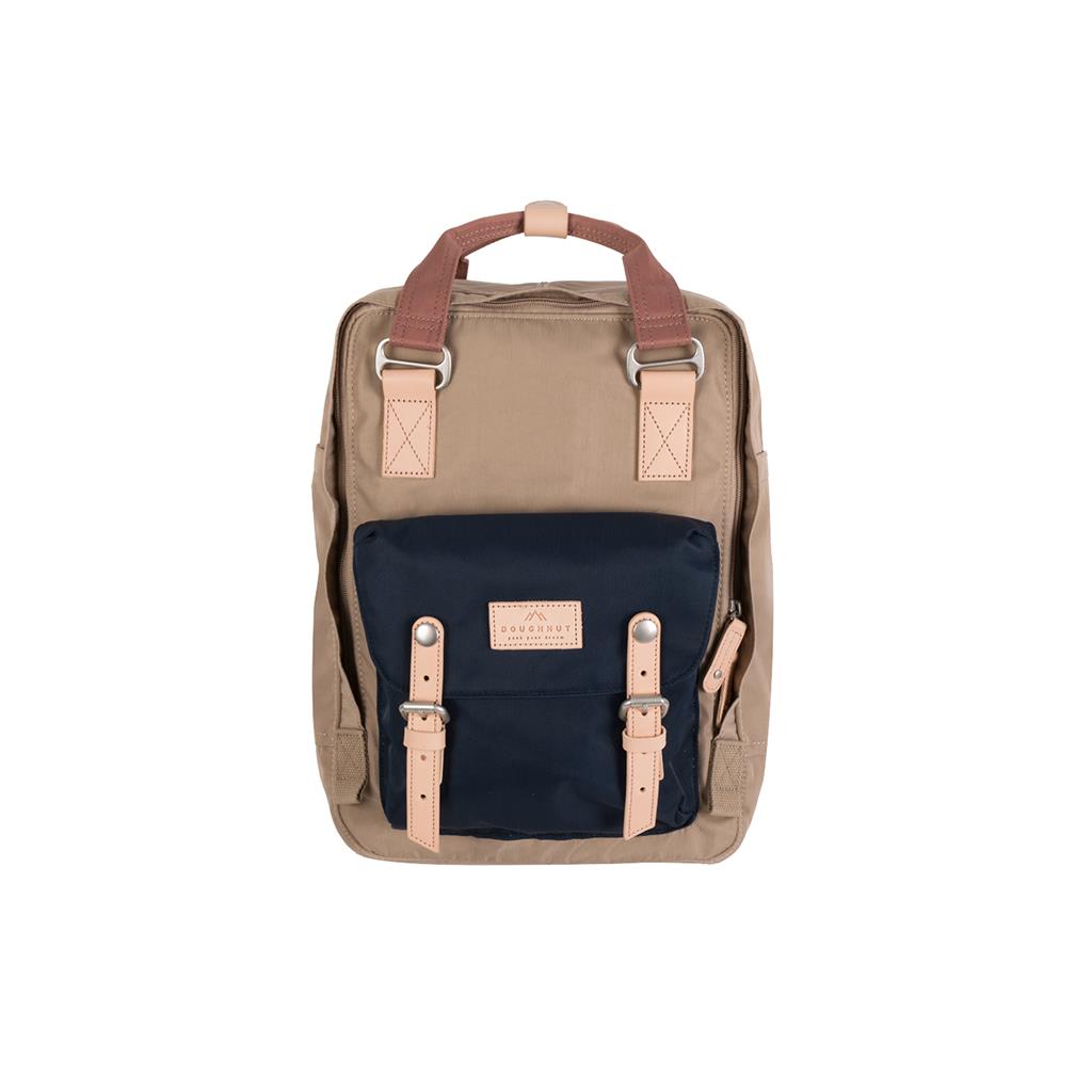 Doughnut Macaroon Rucksack - almond x nautical