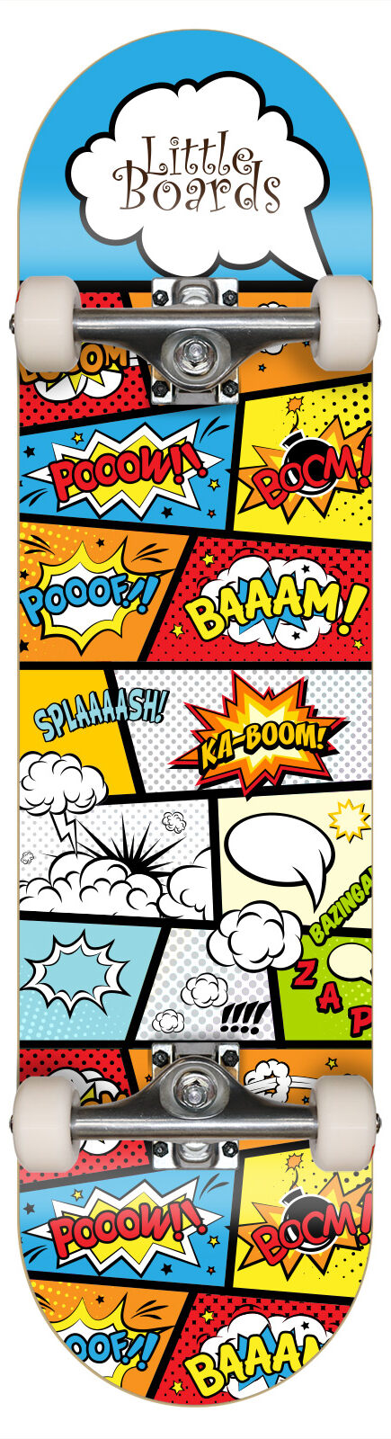 Little Boards Kinder Skateboard Cartoon 7.3 Little Boards Kinder Skateboard Cartoon 7.3