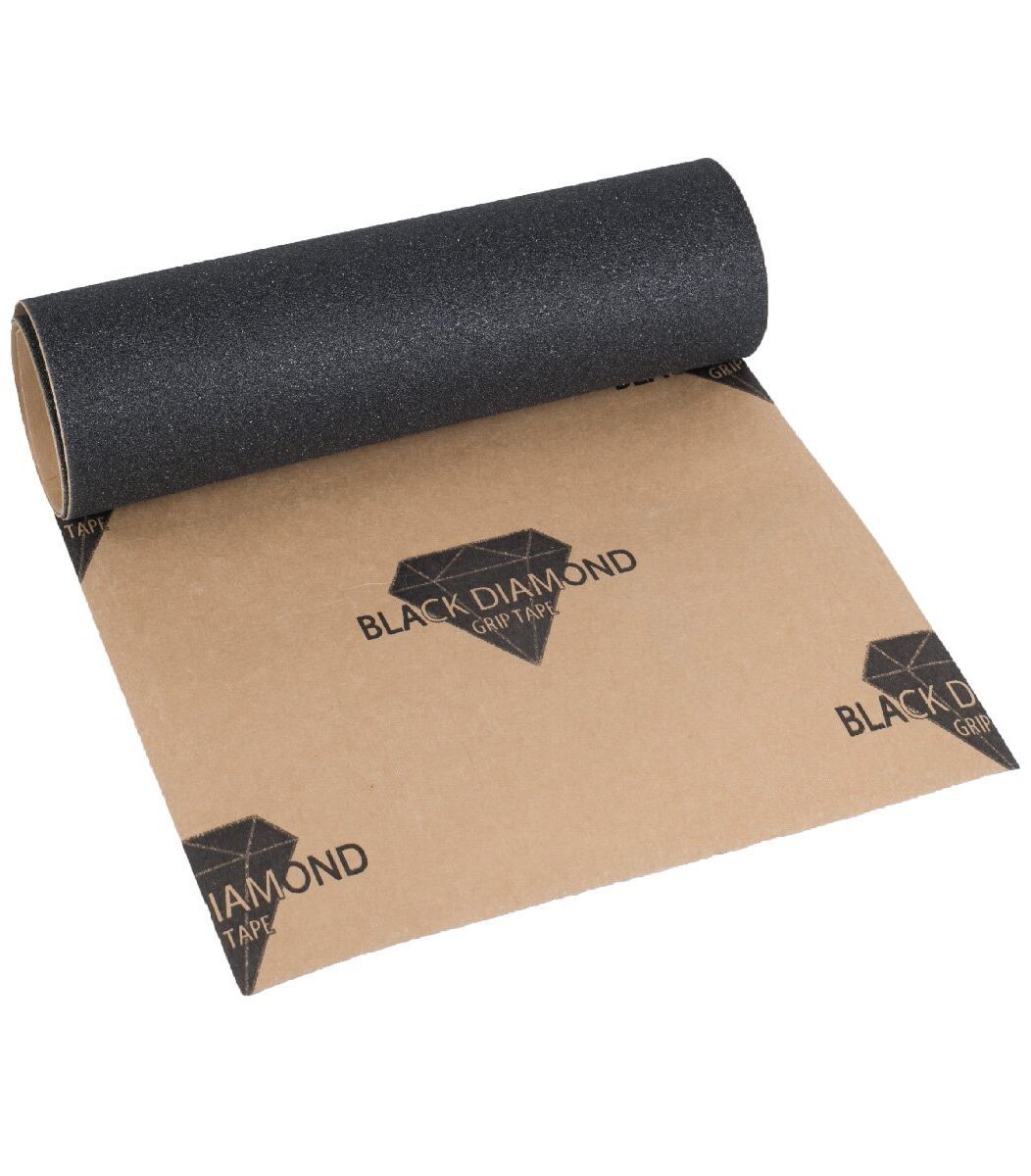 Box of 100 Black Diamond Griptapes black Skateboard Achsen Set-up Core silver 4.75