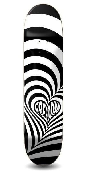 Freedom Hypnolove Black Skateboard Deck