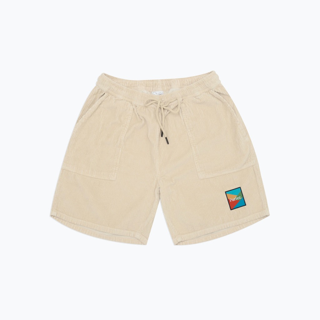 Parlez Campbell Cord Shorts - ecru Parlez Campbell Cord Shorts - ecru XXL