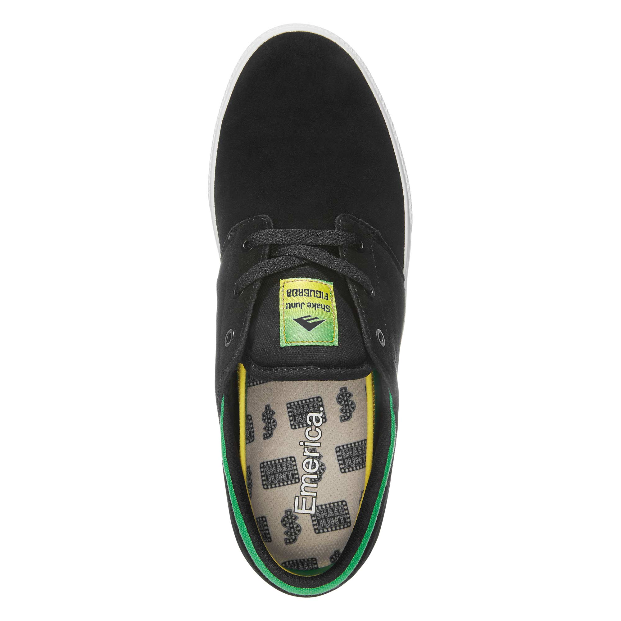 EMERICA Shoe FIGGY G6 X SHAKE JUNT bla, black 10½