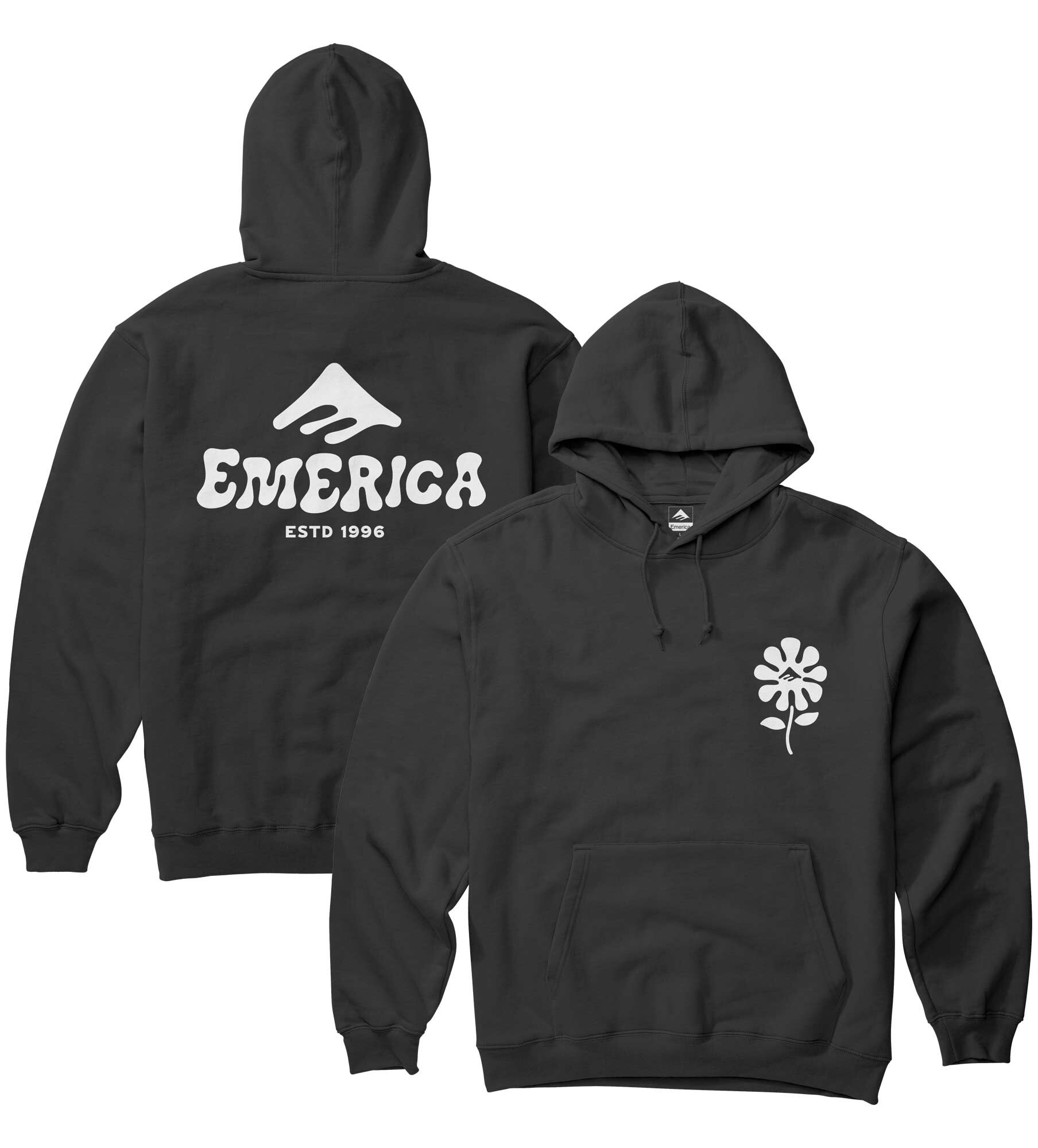 EMERICA Sweat SUNFLOWER black EMERICA Sweat SUNFLOWER, black L